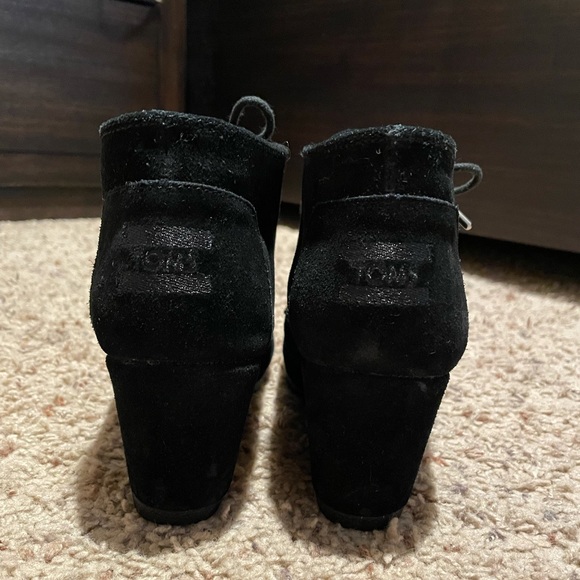 TOMS wedge booties- SOLD - Picture 7 of 10